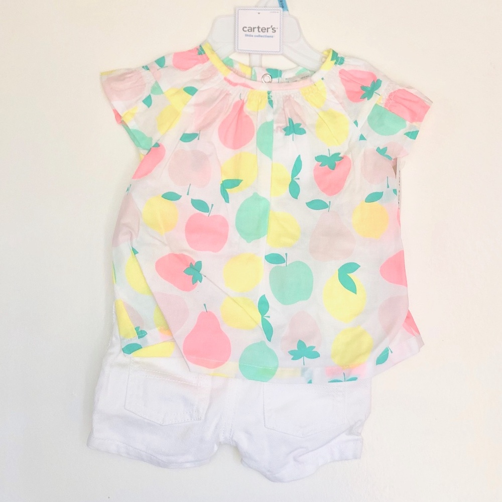 NWT Carter's Girl Matching Set 6 Months
